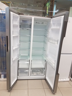 frigorífico nuevo haier con dispensador de agua